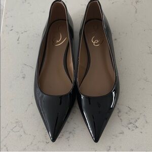 Sam Edelman Black Patent Leather Flats